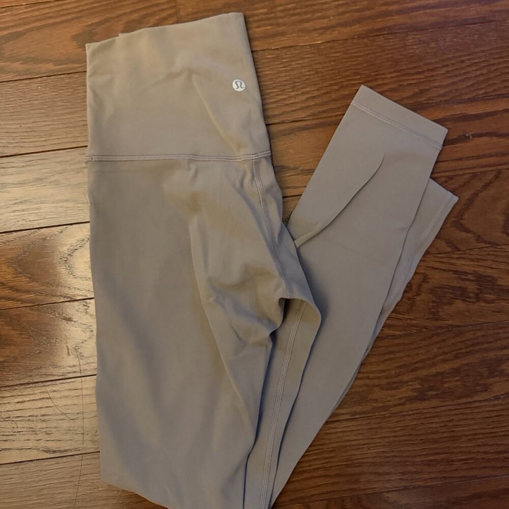 Lululemon Align High-Rise Leggings Women's Size 6 Taupe NWOT
